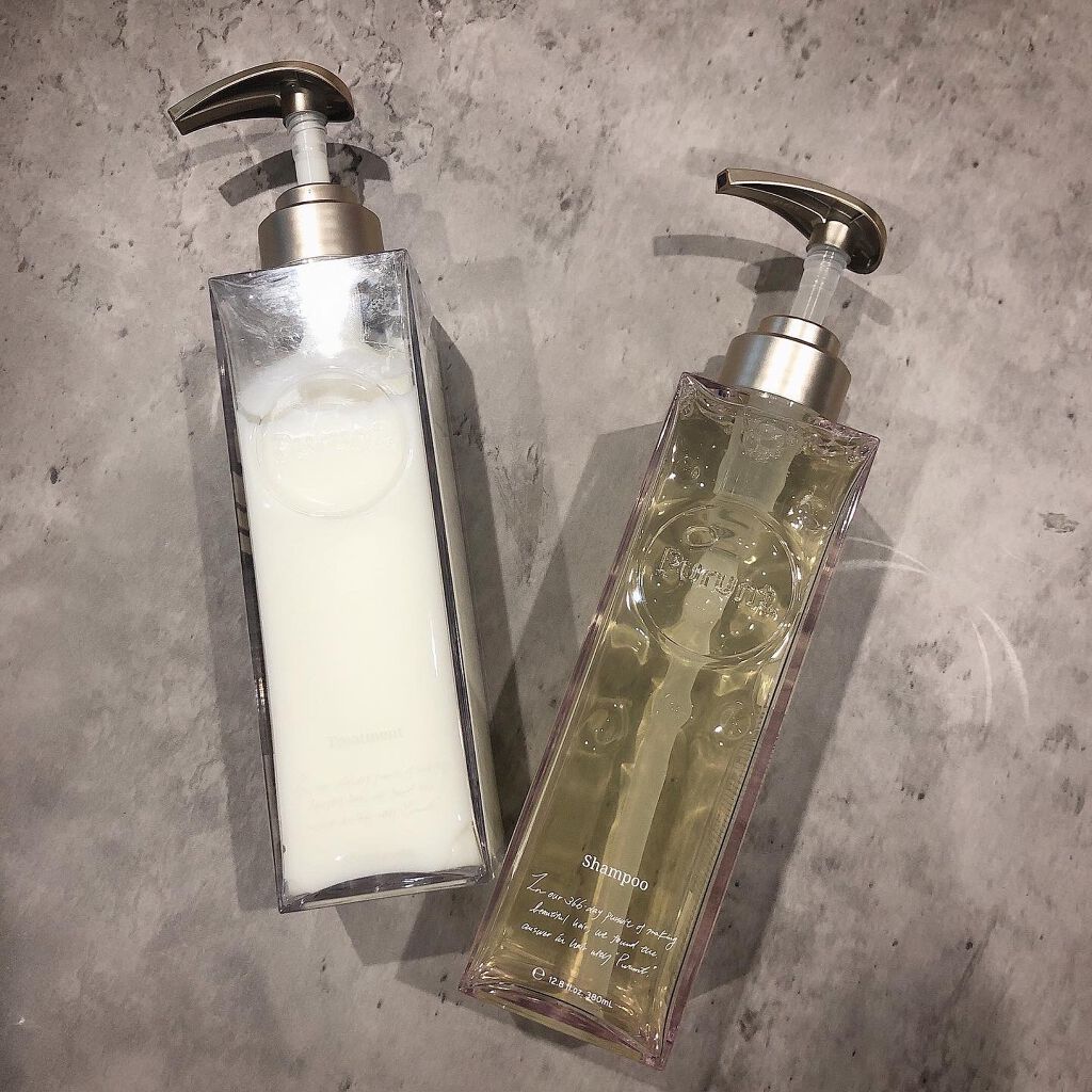 プルント モイストリッチ美容液シャンプー/モイストリッチリペア美容液トリートメント/Purunt./市販シャンプーを使ったクチコミ(1枚目)