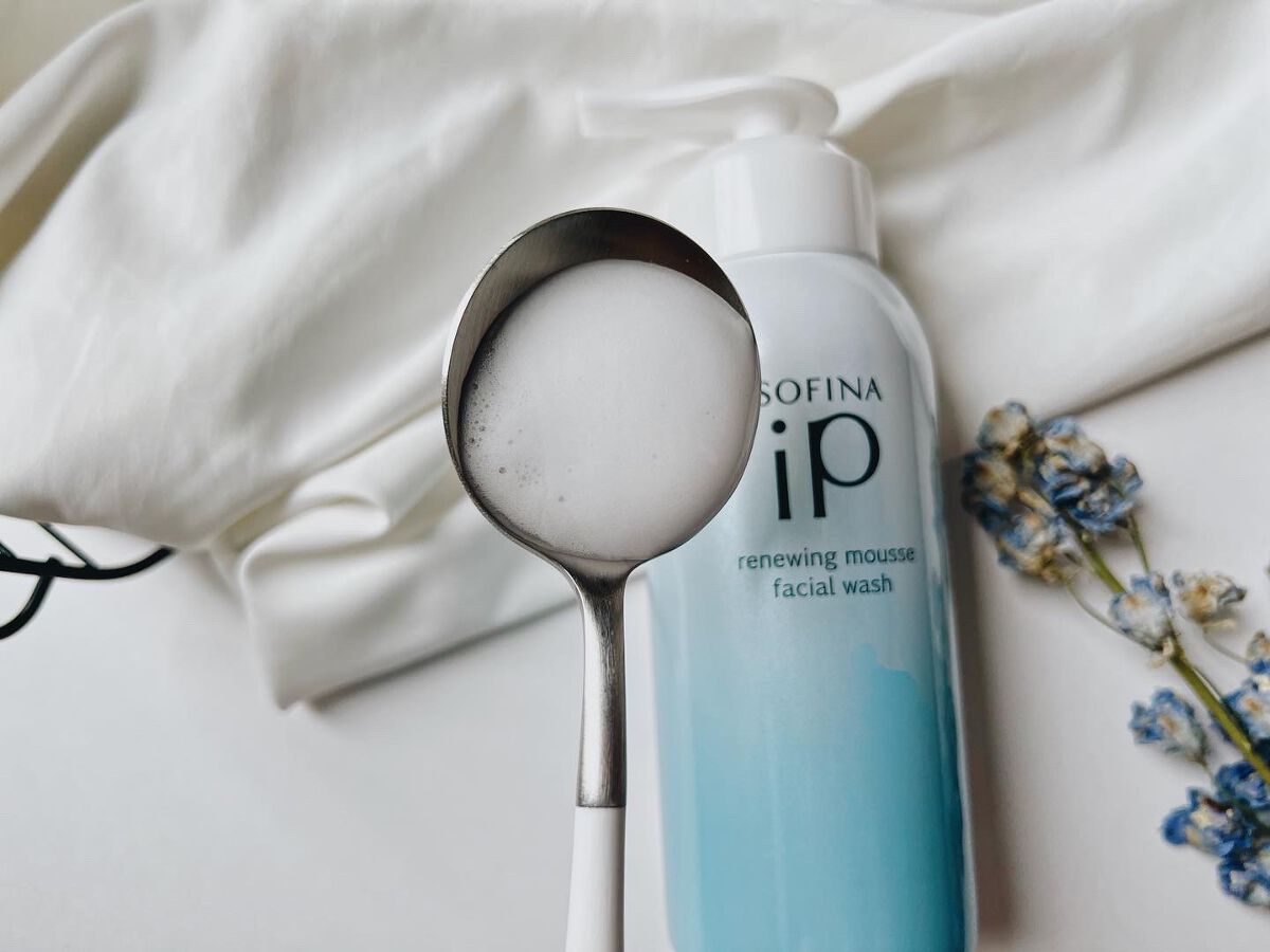 ソフィーナ iP リニュー ムース ウォッシュ/SOFINA iP/泡洗顔を使ったクチコミ（2枚目）