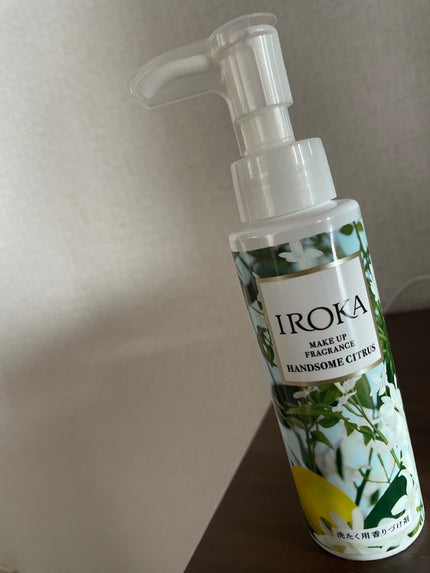 メイクアップフレグランス ハンサムシトラス/IROKA/その他ランドリー用品を使ったクチコミ(1枚目)