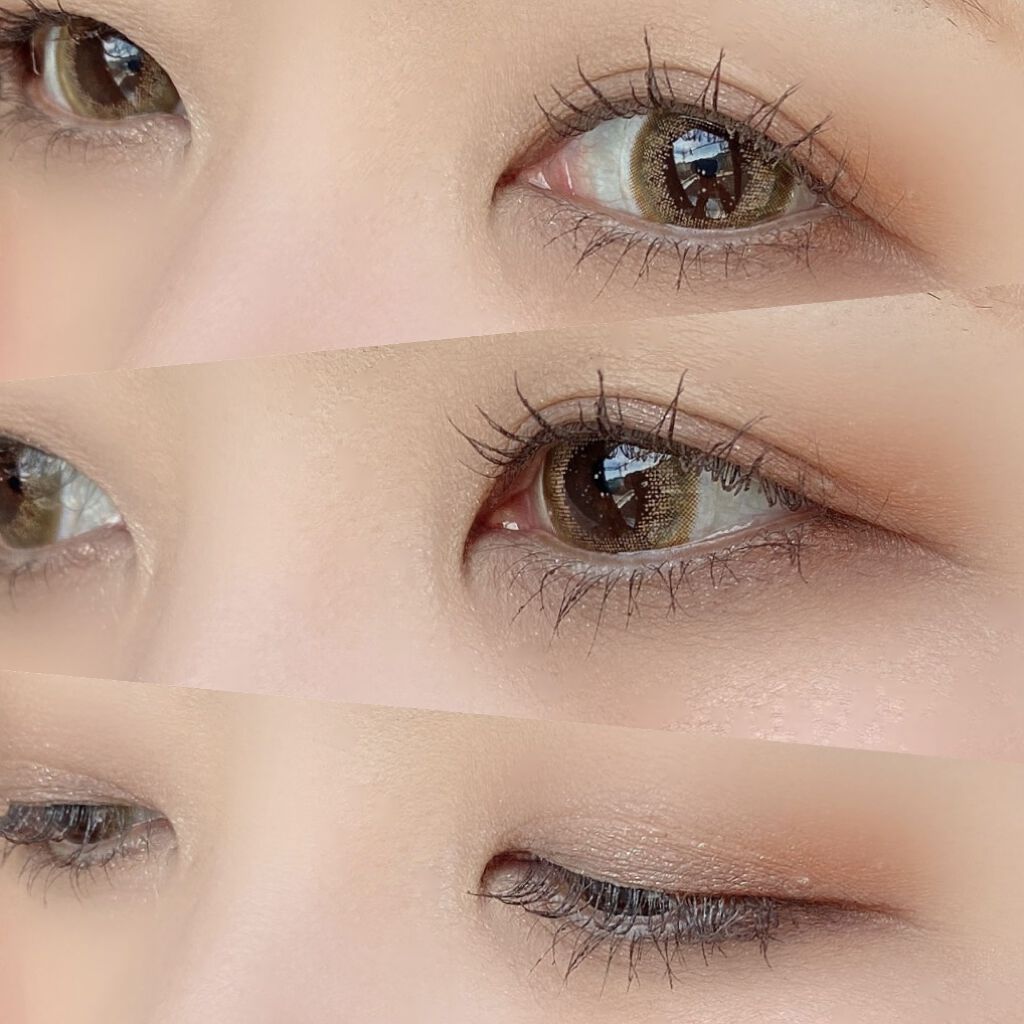 スタニング (Stunning) ブラウン/OLOLA/カラーコンタクトレンズを使ったクチコミ（3枚目）