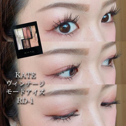 ヴィンテージモードアイズ/KATE/アイシャドウパレットを使ったクチコミ(1枚目)