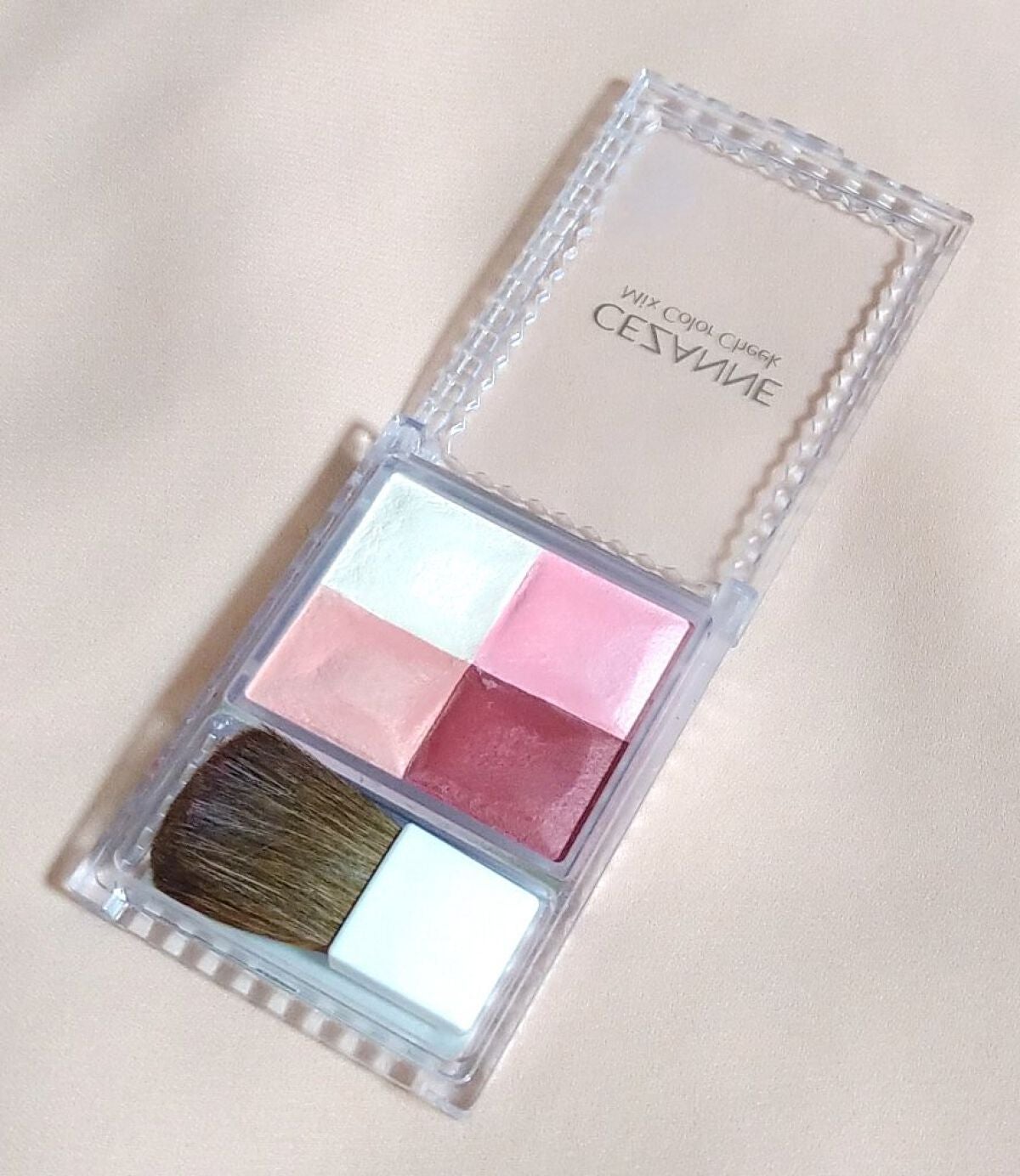 ミックスカラーチーク/CEZANNE/パウダーチークを使ったクチコミ(2枚目)