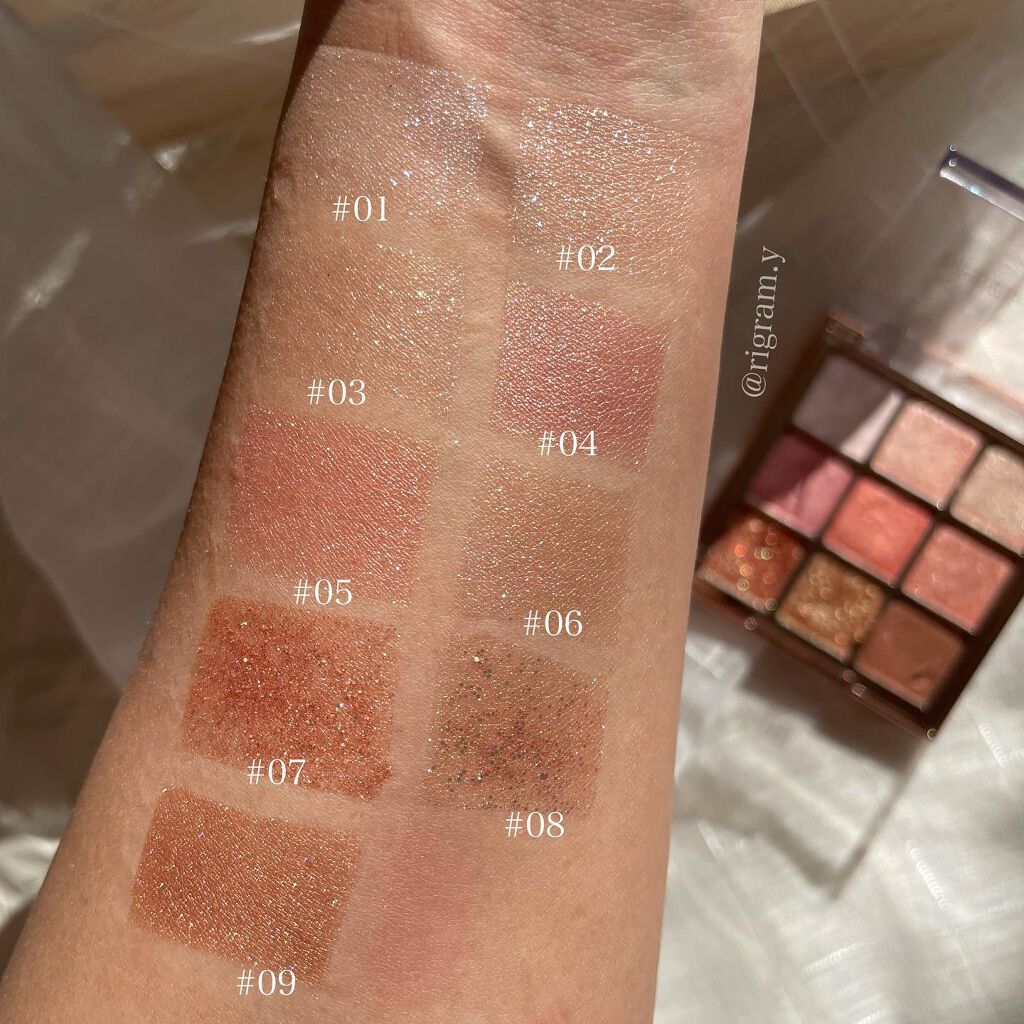 ワンピックアイシャドウパレット/APLIN/アイシャドウパレットを使ったクチコミ(4枚目)