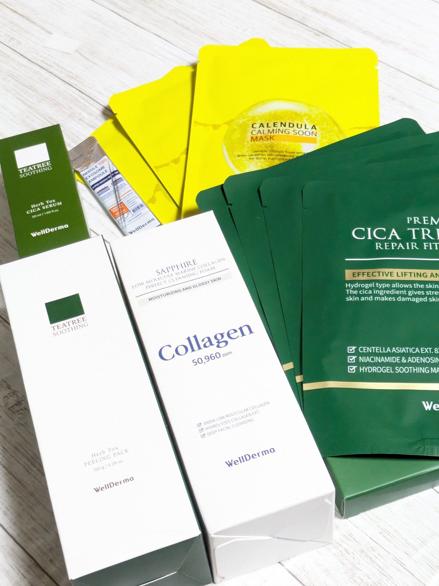 カレンデュラ カーミング 純マスクパック/WellDerma/シートマスク・パックを使ったクチコミ(2枚目)