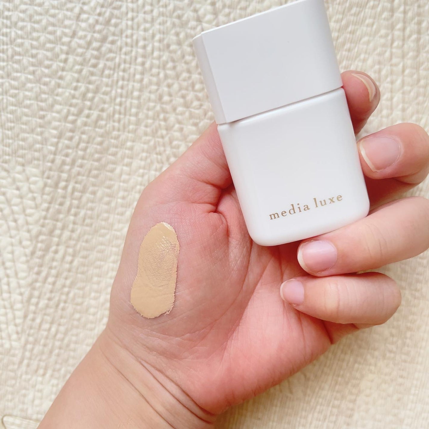 satan♡♡ on LIPS 「-メディアリュクスリキッドファンデーション大人の汗応援ファンデ..」(2枚目)