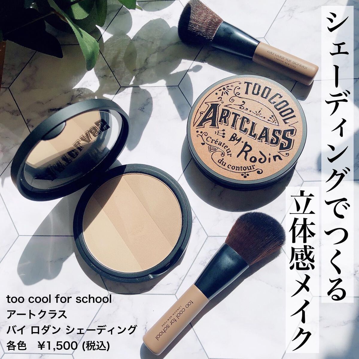 アートクラスバイロダン シェーディング/too cool for school/シェーディングを使ったクチコミ(1枚目)