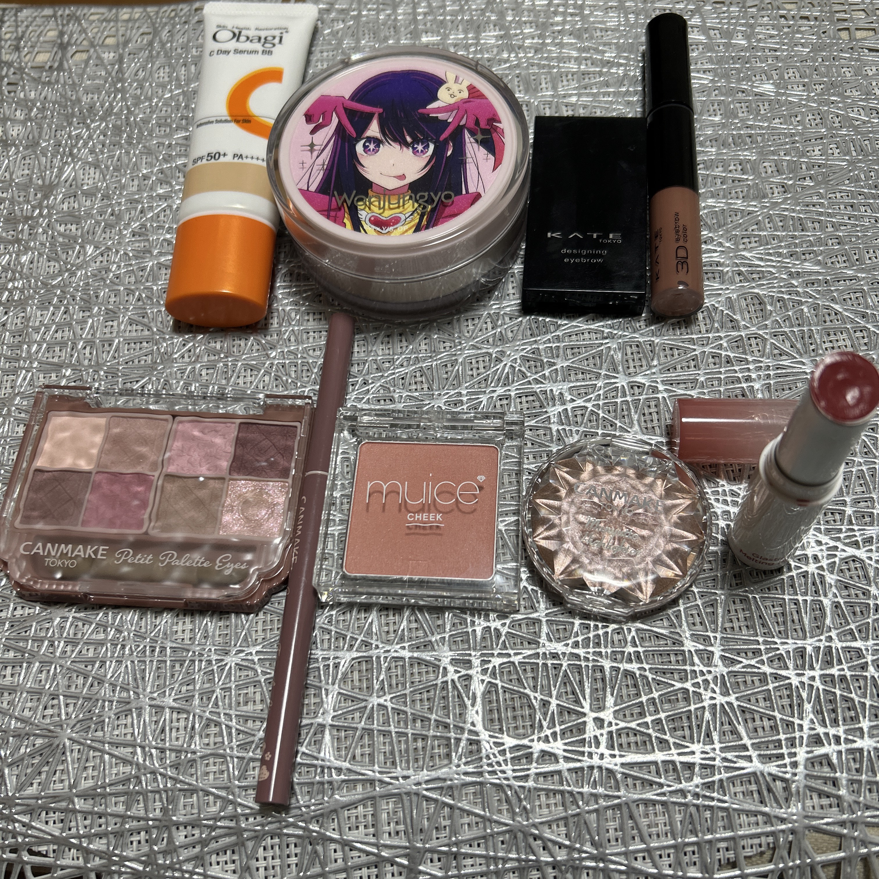 ケイト デザイニングアイブロウ3D/KATE/パウダーアイブロウを使ったクチコミ（2枚目）