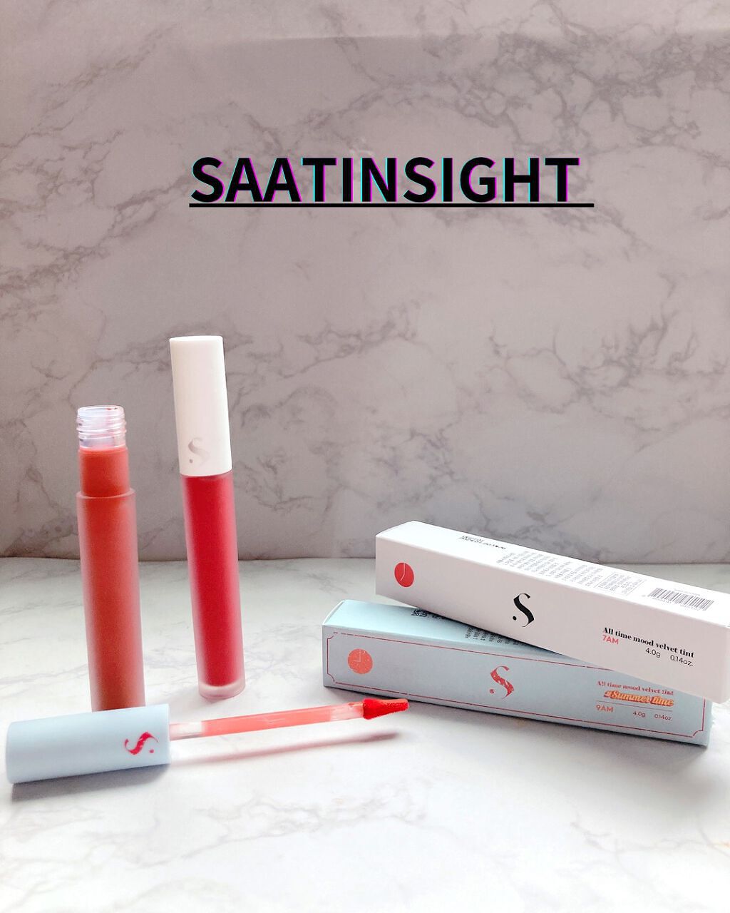 オールタイム ムード ベルベットティント/saat insight/リップティントを使ったクチコミ（1枚目）