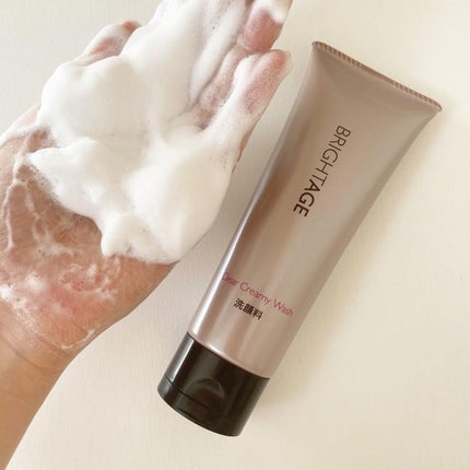 クリア クリーミーウォッシュ/BRIGHTAGE/洗顔フォームを使ったクチコミ(4枚目)