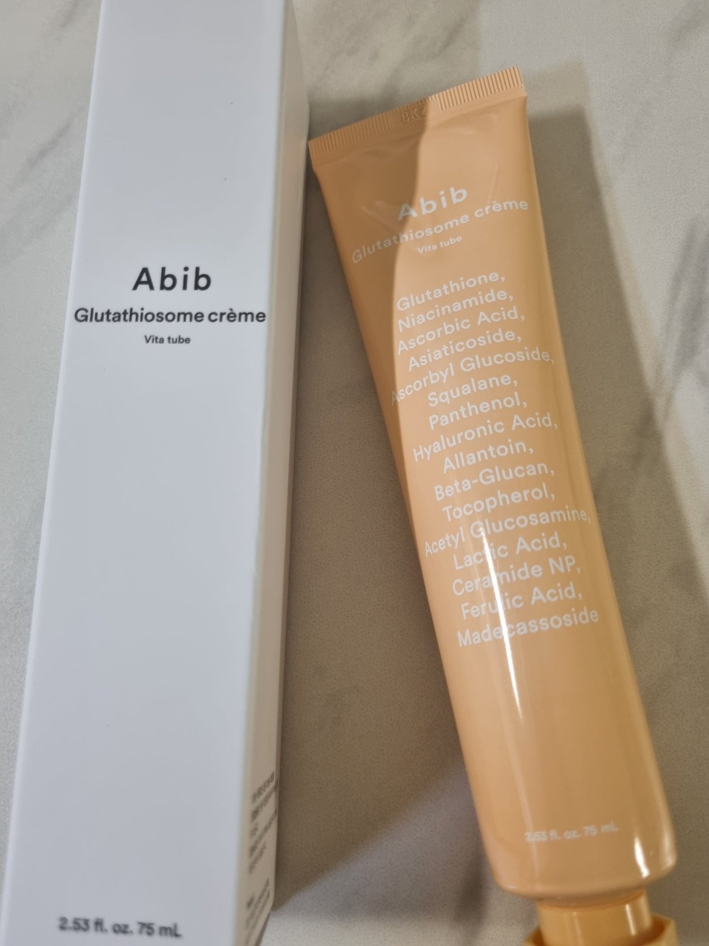 アビブ グルタチオンソームクリームビタチューブ/Abib /フェイスクリームを使ったクチコミ(1枚目)