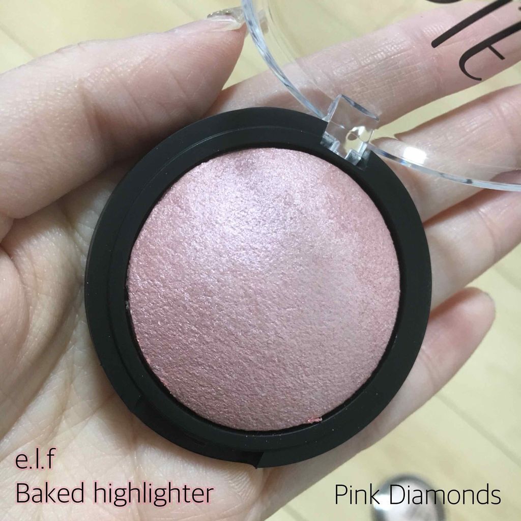 ベイクド ハイライター & ブラッシュ/e.l.f. Cosmetics/パウダーハイライトを使ったクチコミ(4枚目)
