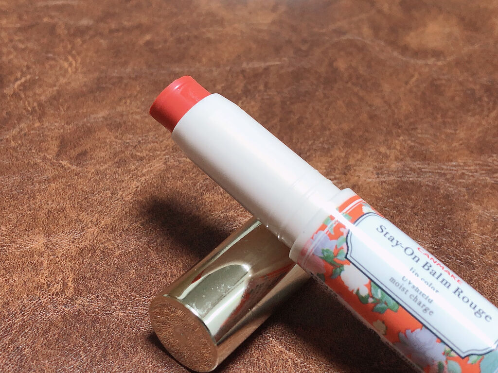ステイオンバームルージュ/キャンメイク/口紅を使ったクチコミ（2枚目）