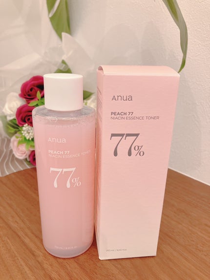 桃77%ナイアシンエッセンストナー 250ml/Anua/化粧水を使ったクチコミ(5枚目)