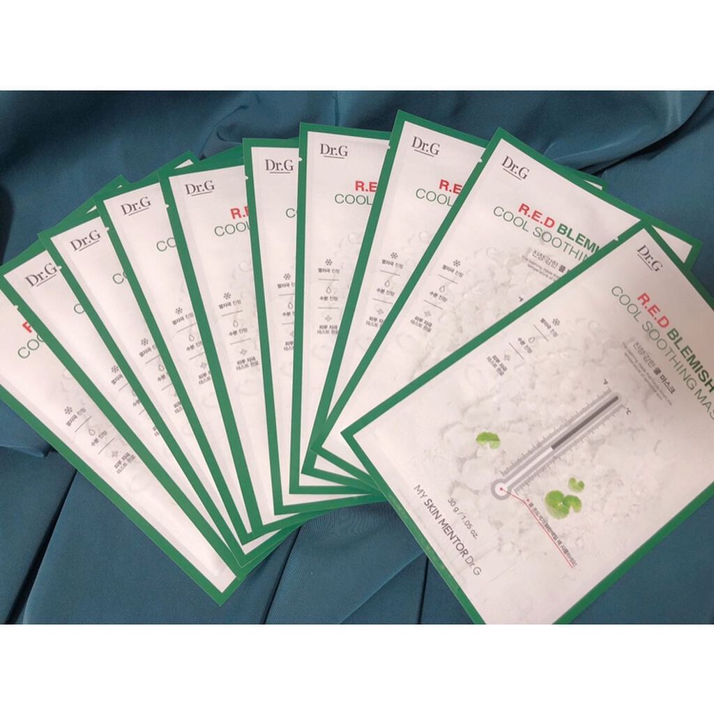 レッドブレミッシュ クールスージングマスク/Dr.G/シートマスク・パックを使ったクチコミ(1枚目)