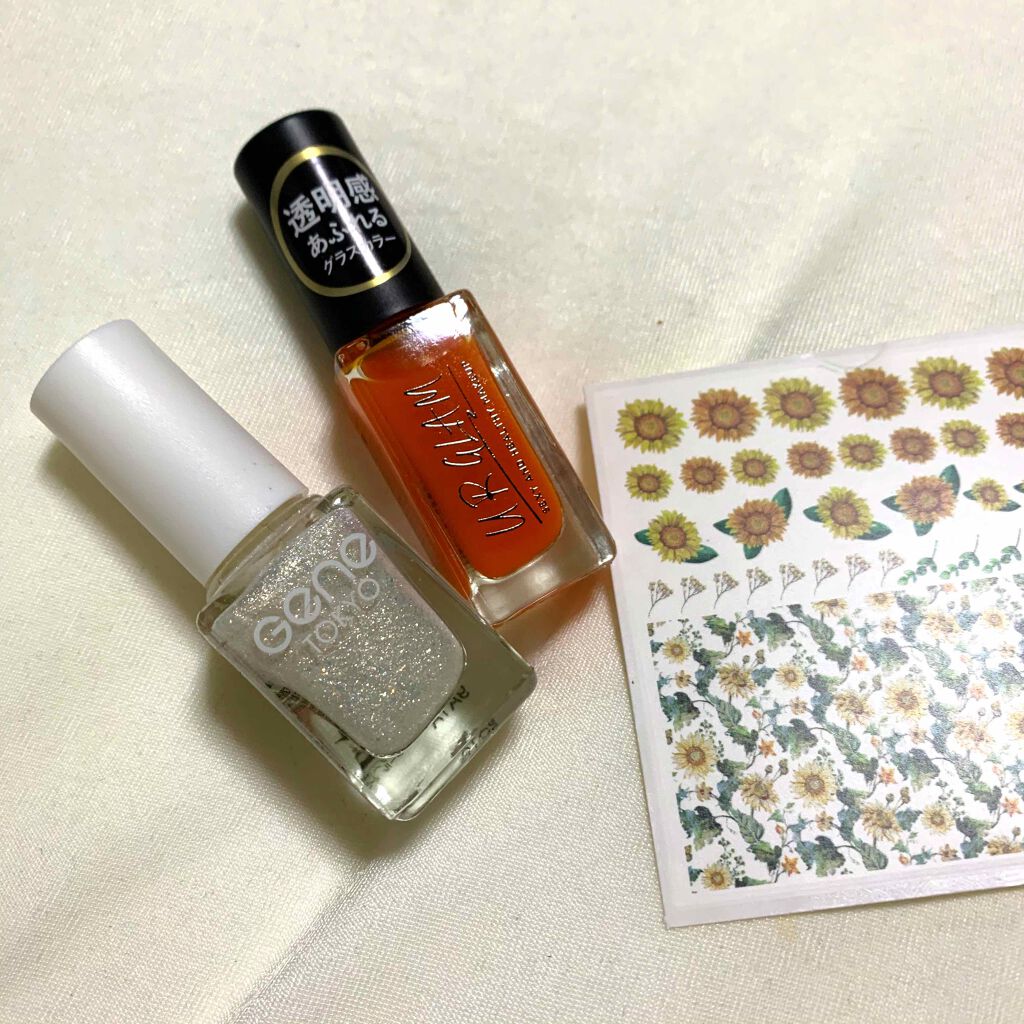 しずくネイルシール/キャンドゥ/ネイルシールを使ったクチコミ（2枚目）