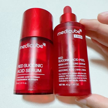 レッドアクネピーリングセラム/MEDICUBE/美容液を使ったクチコミ(2枚目)
