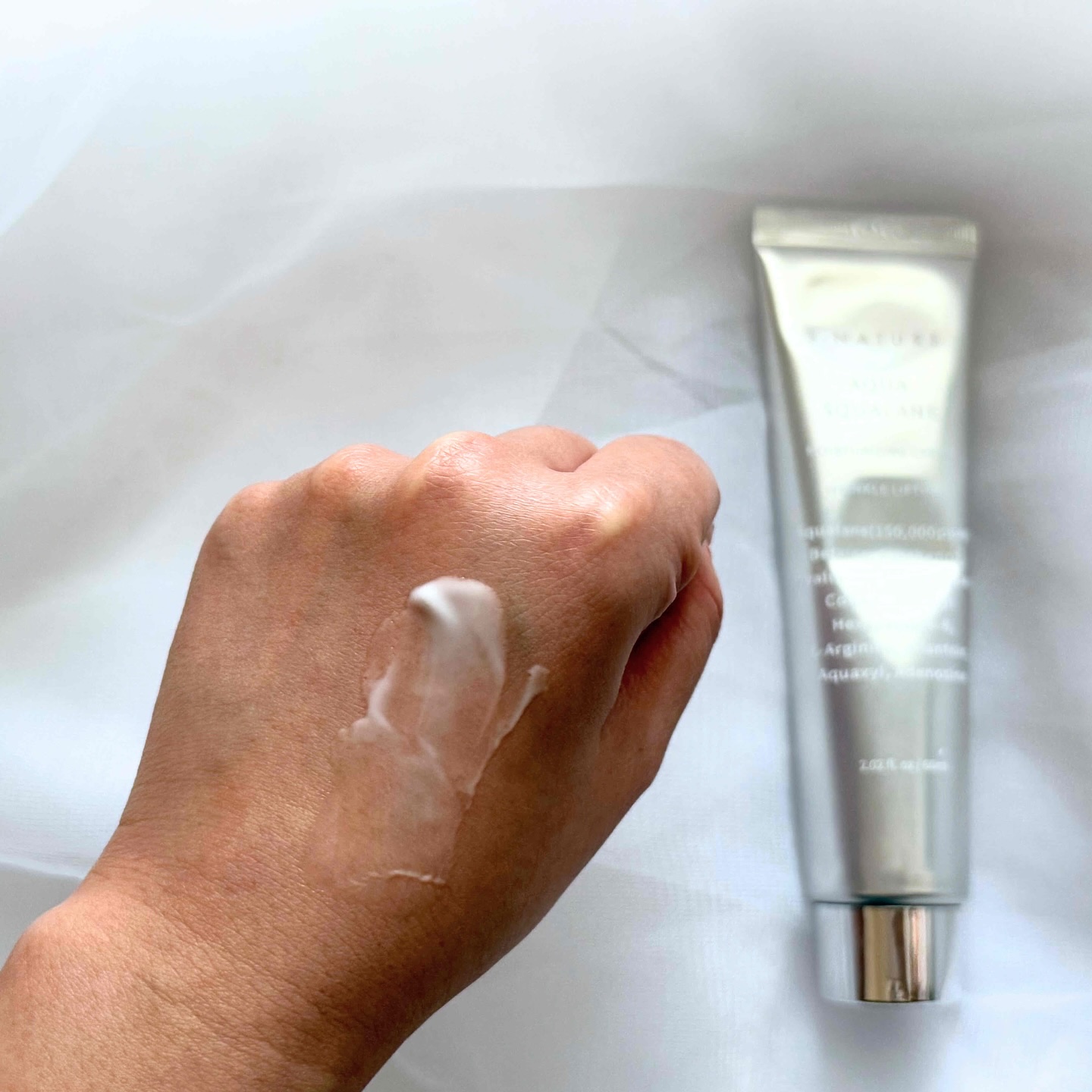 アクアスクワランモイスチャークリーム/S.NATURE/フェイスクリームを使ったクチコミ（3枚目）