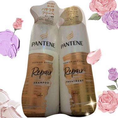 Pantene パンテーン　シャンプー、トリートメント

〈説明〉
・500ml/500g
・税抜き980円
・ダメージを補修し、リッチなツヤ髪につづく
・根元サラサラ
・パサつきフリー

〈感想〉
・