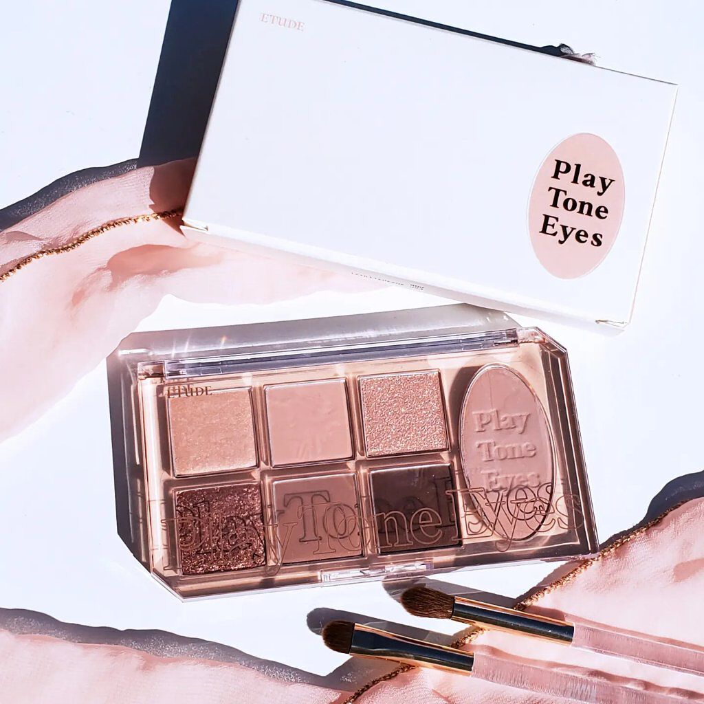 プレイトーンアイパレット/ETUDE/アイシャドウパレットを使ったクチコミ（1枚目）