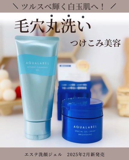 エステ洗顔ジェル/アクアレーベル/その他洗顔料を使ったクチコミ(4枚目)