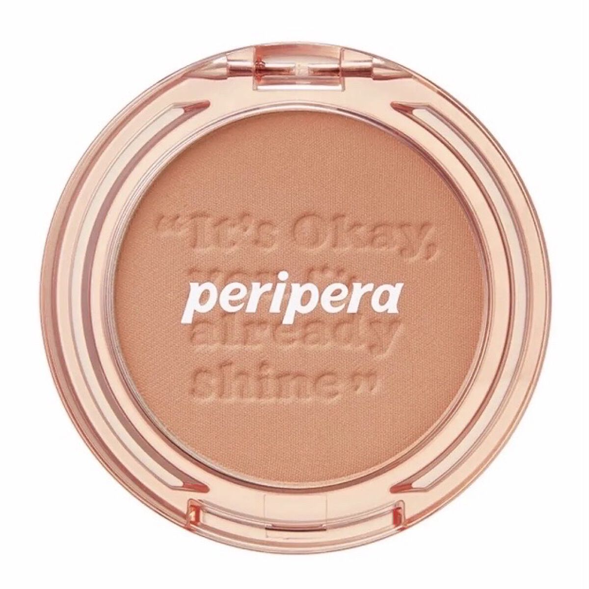 ピュア ブラッシュド サンシャイン チーク 04 HAZEL ORANGE(おべんきょモード)/PERIPERA/パウダーチークを使ったクチコミ（3枚目）