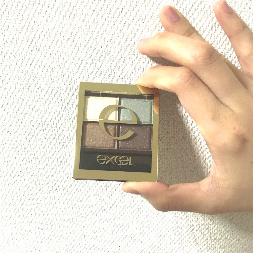 スキニーリッチシャドウ SR08 アクアティックブラウン/excel/アイシャドウパレットを使ったクチコミ（1枚目）