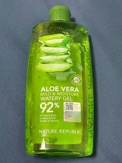 マイルド&モイスチャーアロエジェル/ネイチャーリパブリック/ボディローションを使ったクチコミ(1枚目)