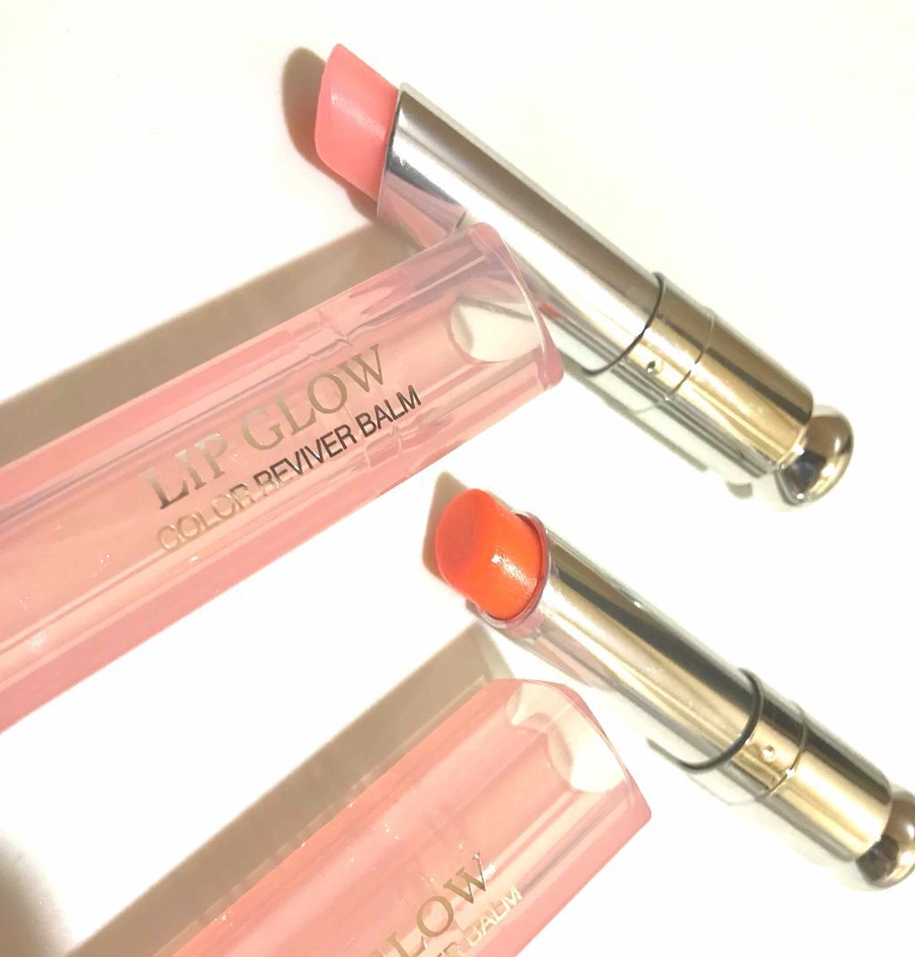 【旧】ディオール アディクト リップ グロウ 001 ピンク(限定パッケージ)/Dior/リップケアを使ったクチコミ（1枚目）