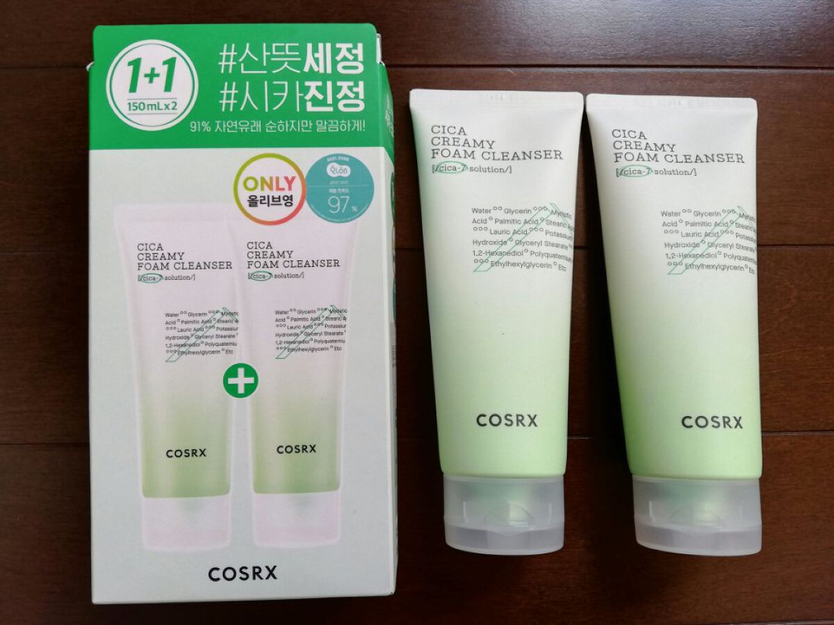 ピュアフィットシカクレンザー /COSRX/洗顔フォームを使ったクチコミ(4枚目)