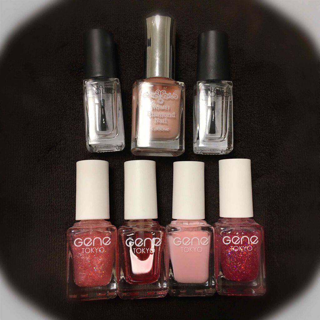 ダイヤモンドネイルポリッシュ/HOMEI/マニキュアを使ったクチコミ(3枚目)