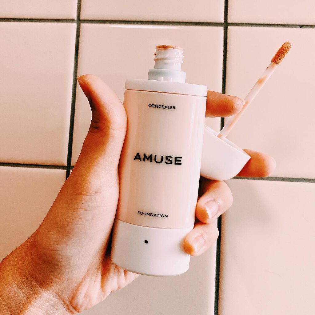 スキンチューンファンデーション/AMUSE/リキッドファンデーションを使ったクチコミ（3枚目）