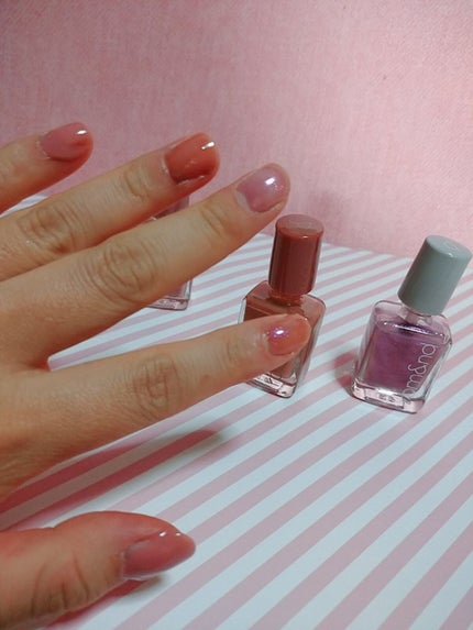 ムードペブルネイル/rom&nd/マニキュアを使ったクチコミ(2枚目)