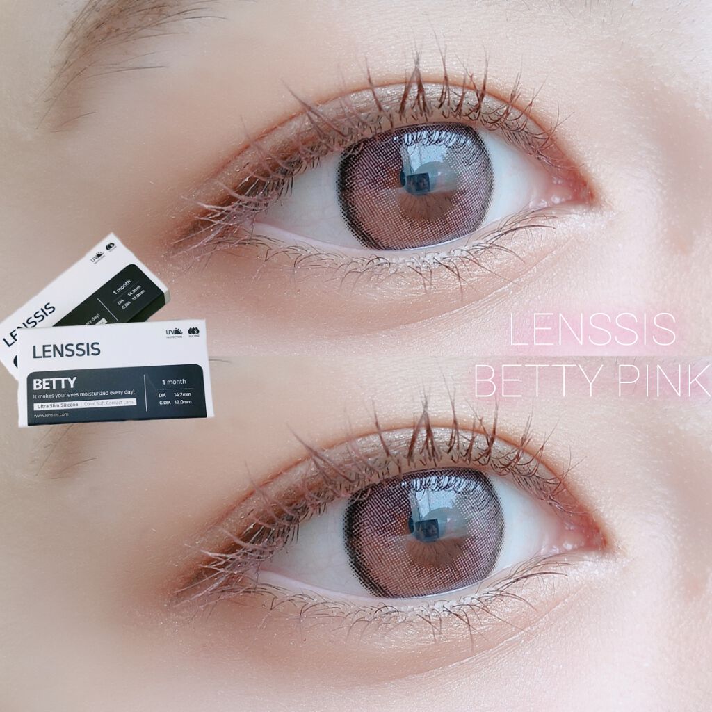 ベティーシリーズ/LENSSIS/カラーコンタクトレンズを使ったクチコミ（1枚目）