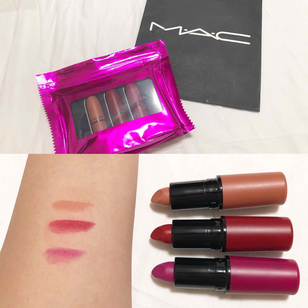 リップスティック/M・A・C/口紅を使ったクチコミ(4枚目)