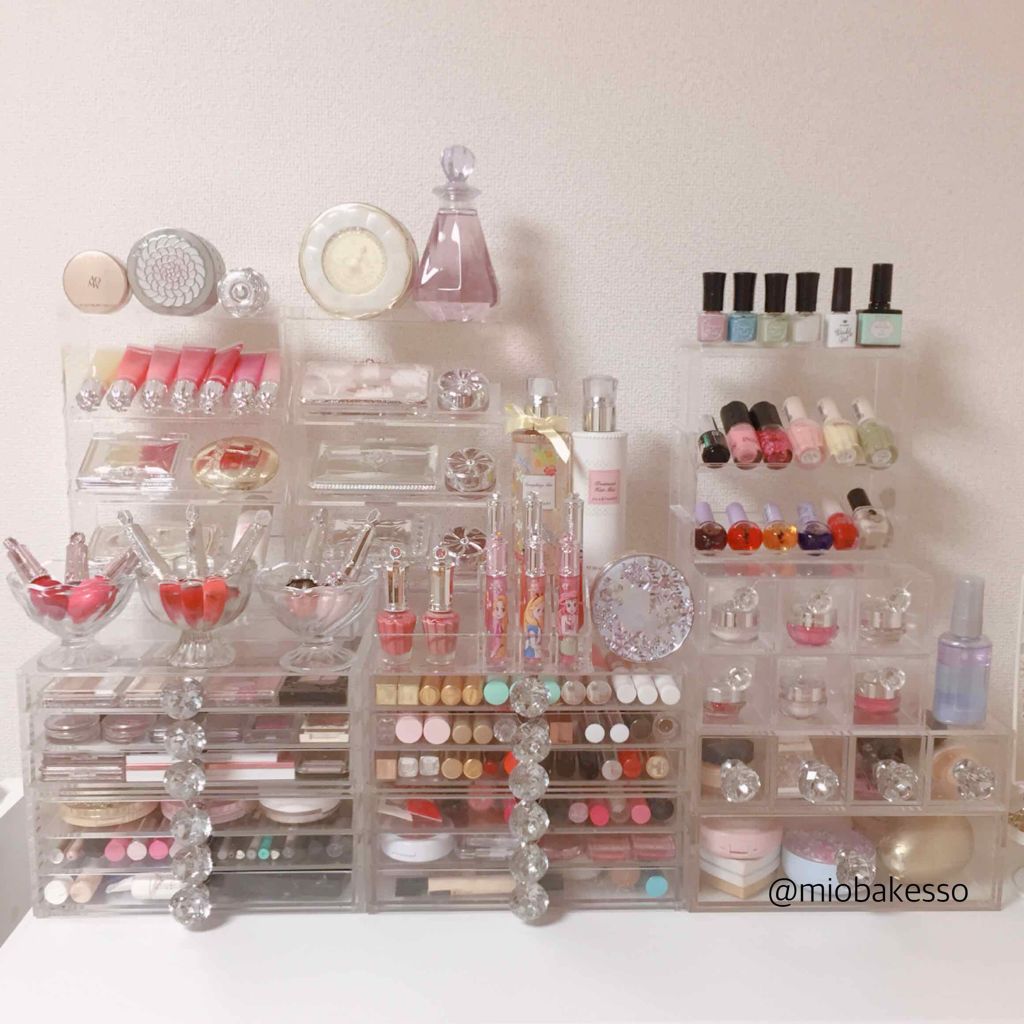 重なるアクリルケース横型3段/無印良品/その他化粧小物を使ったクチコミ(4枚目)