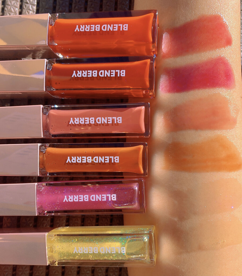 ジューシィリップデュウ/BLEND BERRY/口紅を使ったクチコミ（3枚目）