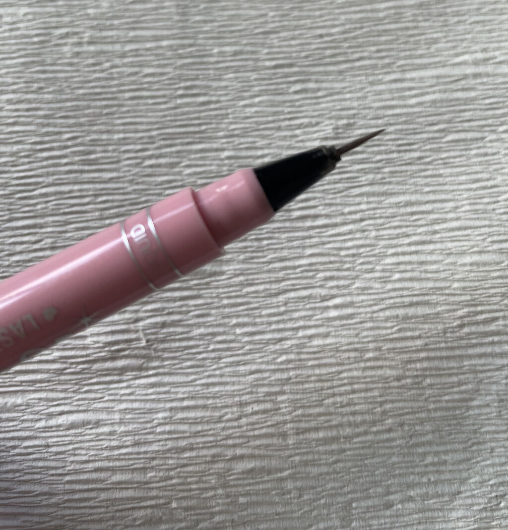 ラスティング3Dシャドウライナー/K-パレット/リキッドアイライナーを使ったクチコミ（2枚目）