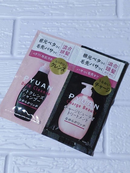 ピュアン デトクレンズシャンプー/チャージビューティトリートメント なめらかリッチ/ピュアン/シャンプー・コンディショナーを使ったクチコミ(1枚目)