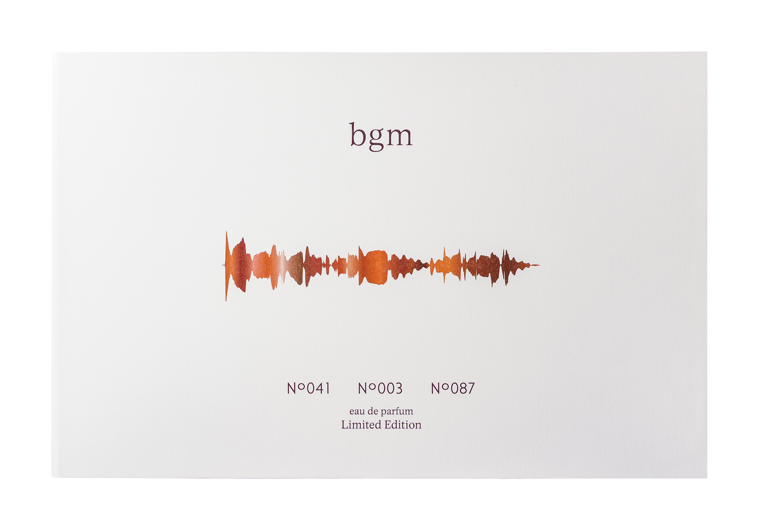 bgm オードパルファム リミテッドエディション