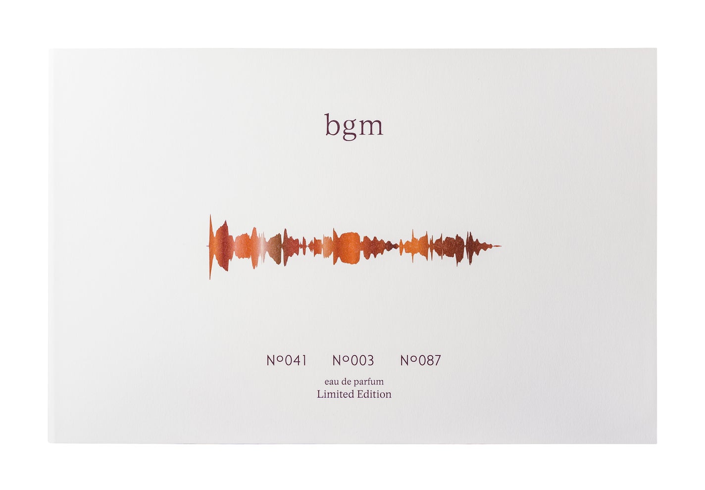 オードパルファム リミテッドエディション bgm