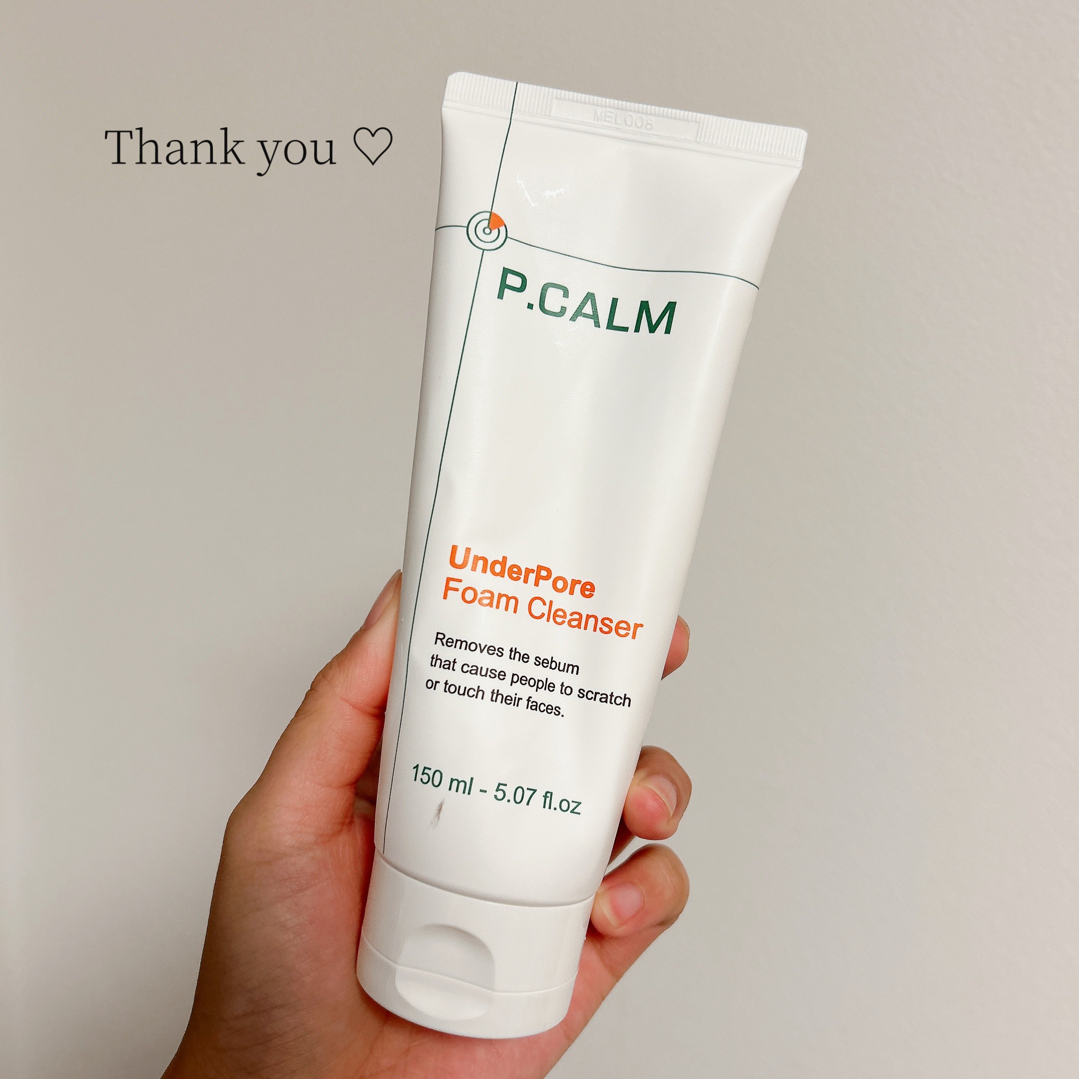 アンダーポアフォームクレンザー/P.CALM/洗顔フォームを使ったクチコミ（1枚目）