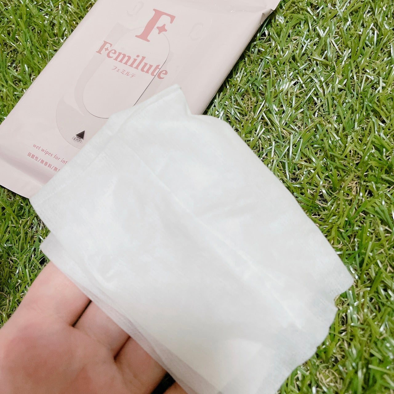 ふきとりシート/Femilute/デリケートゾーンケアを使ったクチコミ(5枚目)