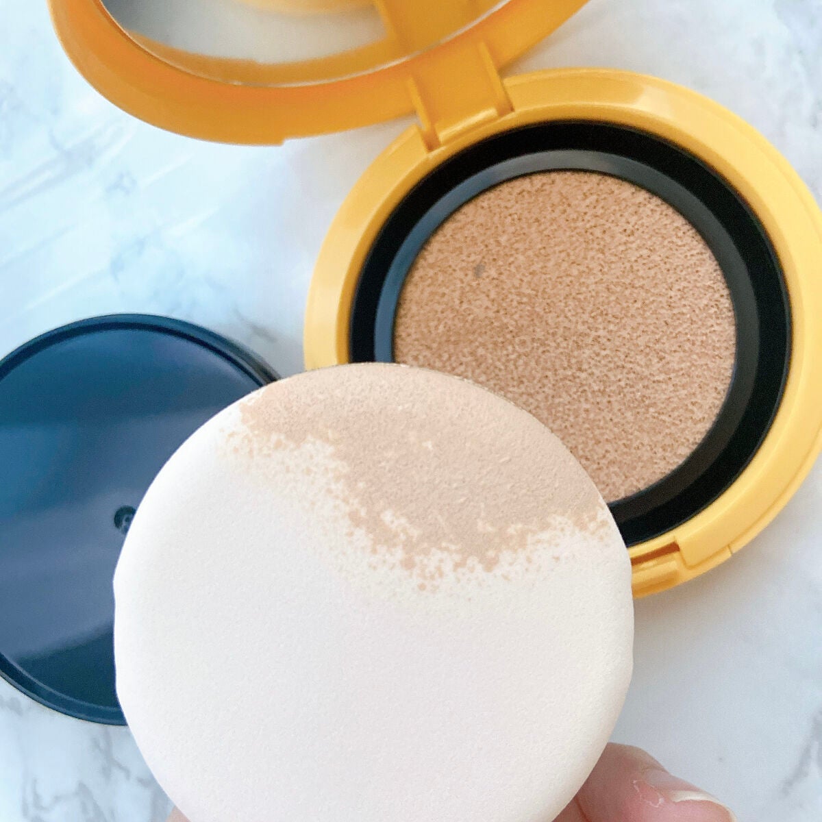 ESSENCE TRAP CUTION/Rollin' Aloe/クッションファンデーションを使ったクチコミ(3枚目)