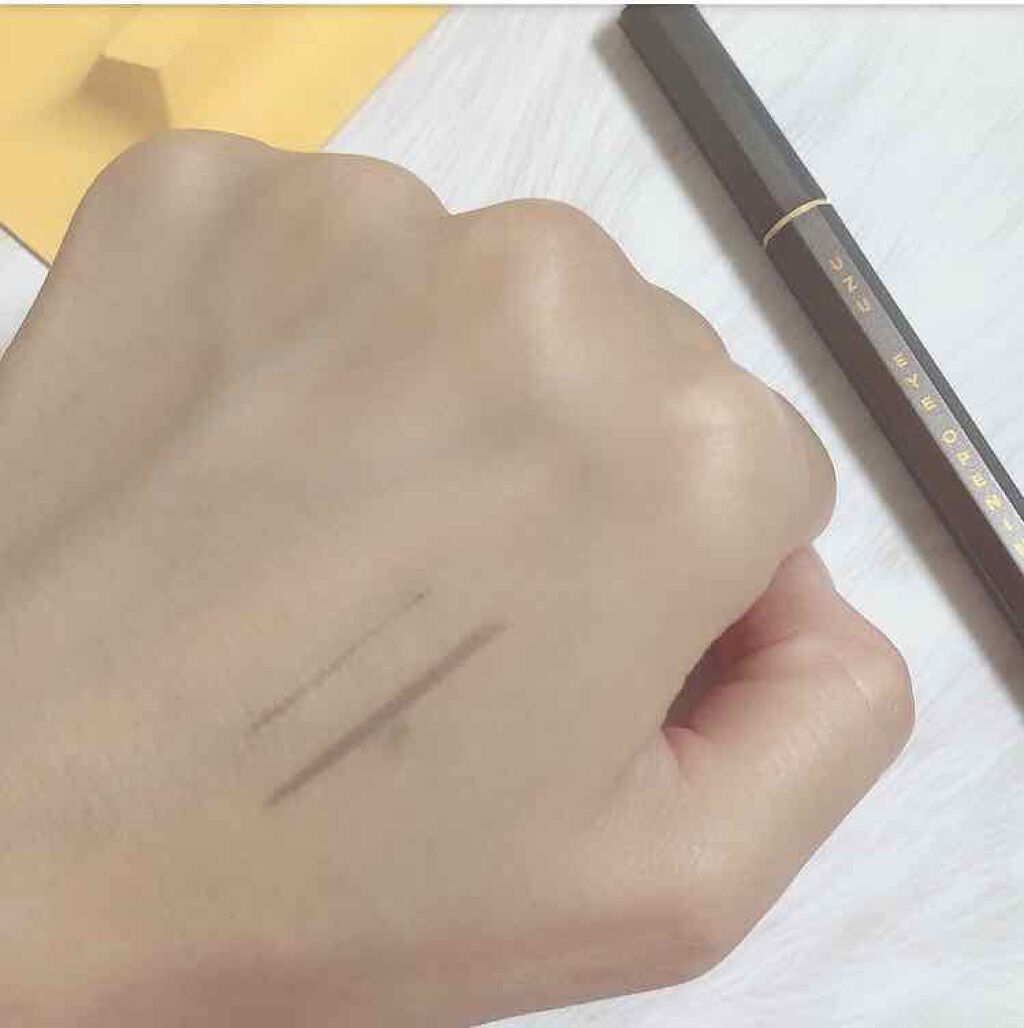 EYE OPENING LINER GRAY/UZU BY FLOWFUSHI/リキッドアイライナーを使ったクチコミ（3枚目）