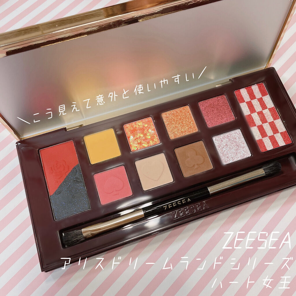 アリスドリームランドシリーズ 12色アイシャドウパレット（ZEESEA×大英博物館）/ZEESEA/アイシャドウパレットを使ったクチコミ（1枚目）