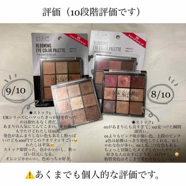 UR GLAM　BLOOMING EYE COLOR PALETTE/U R GLAM/アイシャドウパレットを使ったクチコミ（3枚目）