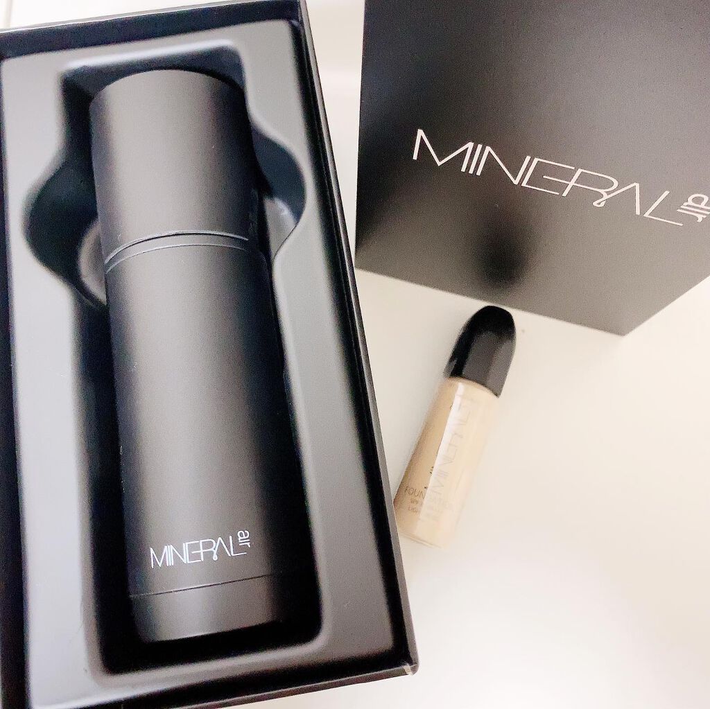 ミネラルエアースターターセット/NIMERAL air/その他ファンデーションを使ったクチコミ（1枚目）