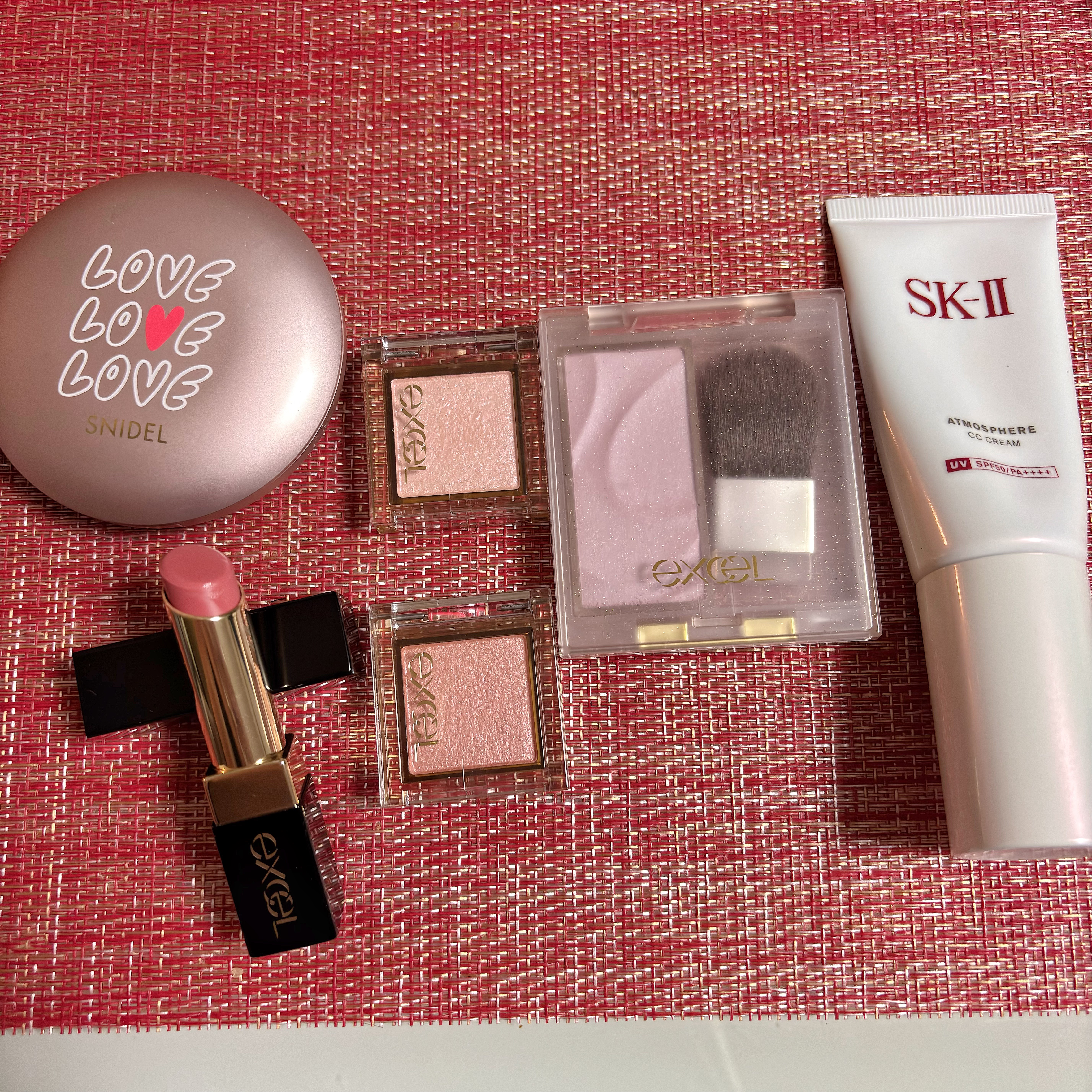 グレイズバームリップ/excel/口紅を使ったクチコミ（2枚目）