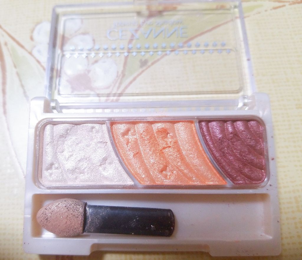 トーンアップアイシャドウ/CEZANNE/アイシャドウパレットを使ったクチコミ（1枚目）