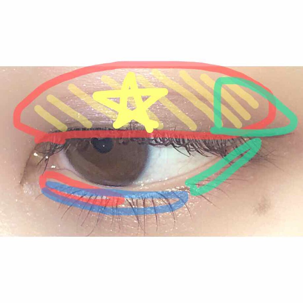 パーフェクトマルチアイズ/キャンメイク/アイシャドウパレットを使ったクチコミ（3枚目）